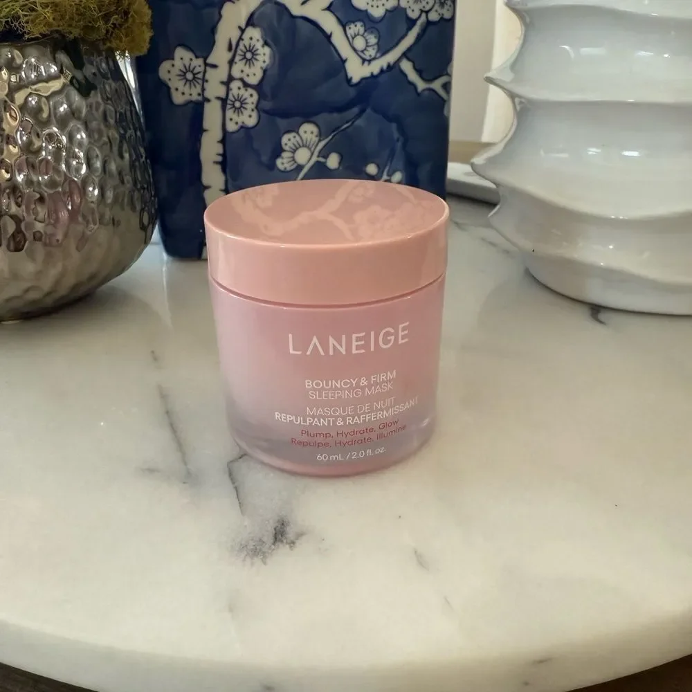 LANEIGE Bouncy + Firm Radiance Boosting Sleeping Mask with Peony Collagen